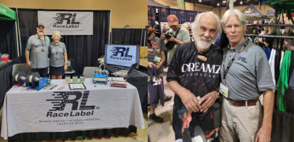 Race Label with Tommy Chong at the Lucky Leaf Expo tradeshow